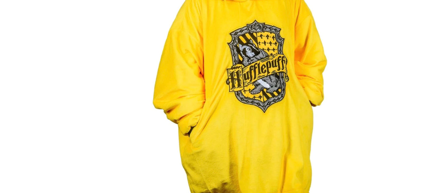 Harry Potter Hufflepuff Blanket Hoodie