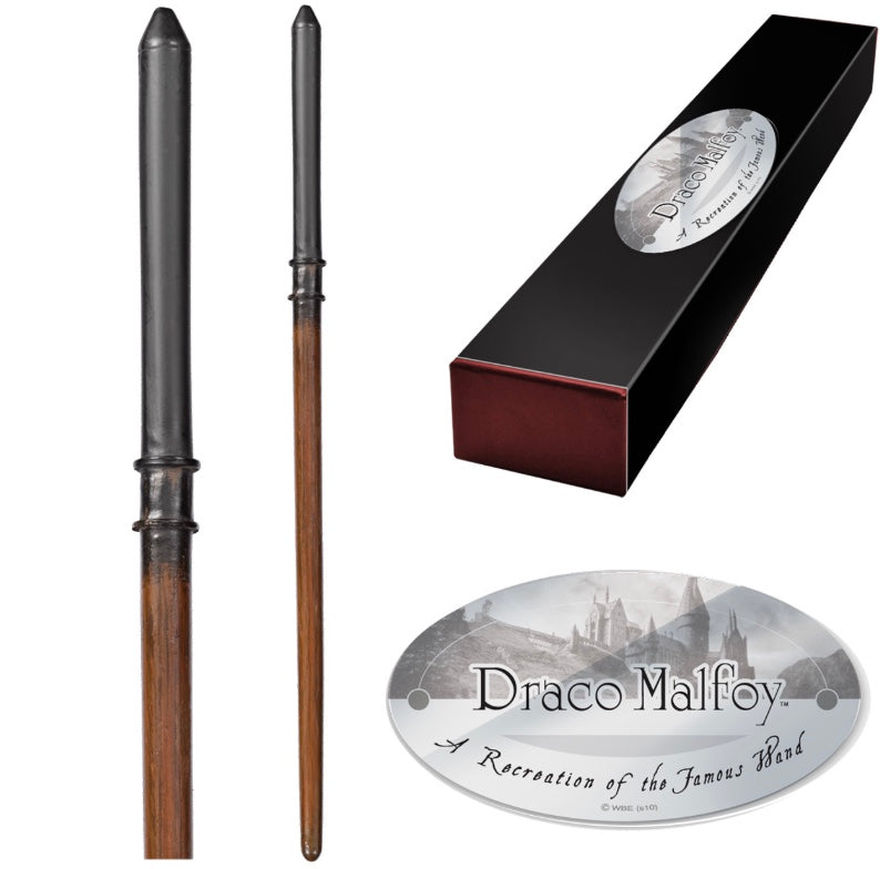 Draco Malfoy Wand with gold colour character named clip