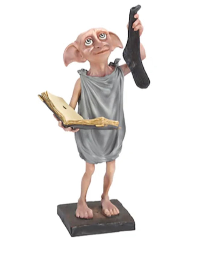 Dobby Sculpture Holding Sock