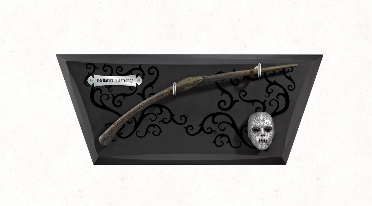 Bellatrix Lestrange Wand Display Set
