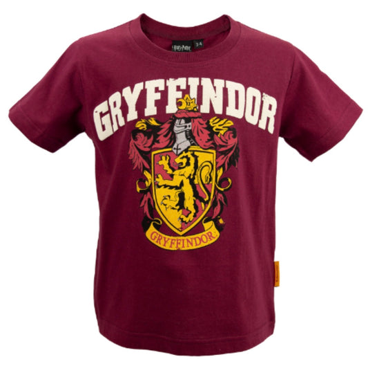 Harry Potter Gryffindor Kids Unisex  T-Shirt Sizes 1 Year to 13 Years