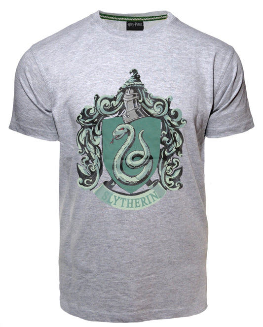 Harry Potter Syltherin Printed Crest Unisex T-Shirt